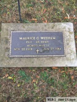 Maurice Grant "sammy" Witham