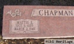 Mattie E Hoyt Chapman