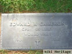 Corp Edward R. Cameron