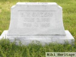 E W Sanders