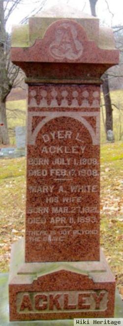 Mary A. White Ackley