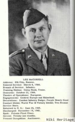 Lee H Mccorkill