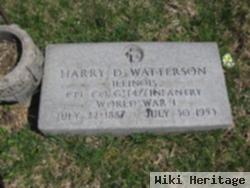 Harold D. Watterson