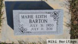 Marie Edith Barton