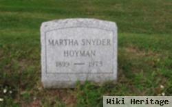 Martha Leppla Snyder Hoyman