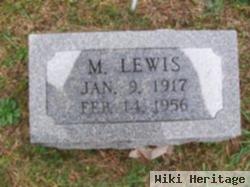 M Lewis Shenk