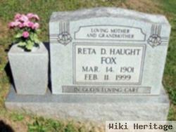 Reta D. Haught Fox