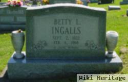 Betty L Sparks Ingalls