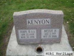 Bessie H Kenyon