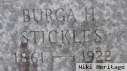 Burga H Stickles