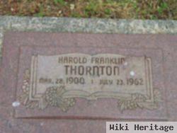 Harold Franklin Thornton