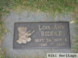 Lois Ann Riddle