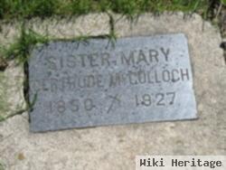 Sr Mary Gertrude Mccolloch