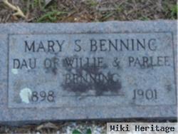 Mary S. Benning