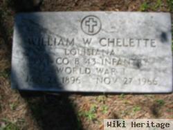 Pvt William W. Chelette