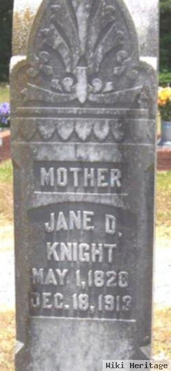 Jane D Knight