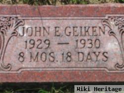 John Elvin Geiken