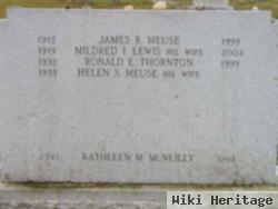 Mildred I Lewis Meuse