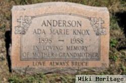 Ada Marie Knox Anderson