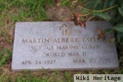 Sgt Martin Albert Taylor