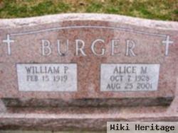 Alice M Burger