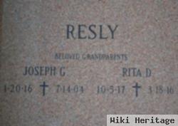 Joseph G Resly