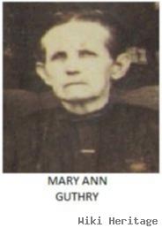 Mary Ann Guthry Tompkins