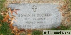 Edwin N Decker