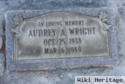 Audrey A Wright