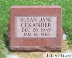 Susan Jane Cekander