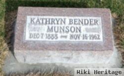 Kathryn Bender Munson