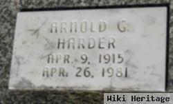 Arnold George Harder