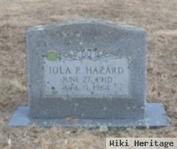 Iola P. Whitford Hazard