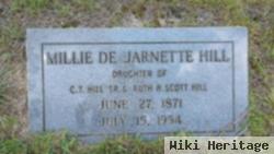 Millie De Jarnette Hill