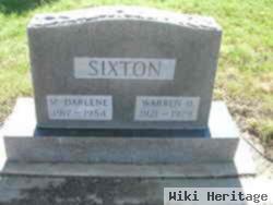 Warren Douglas Sixton