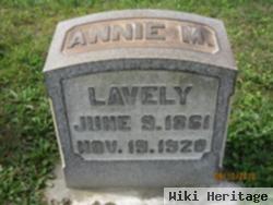 Anna Mary Greenwood Lavely