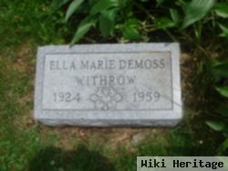 Ella Marie Demoss Withrow
