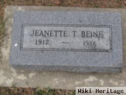 Jeanette T. Beine