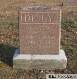 Ora Etta Lathrop Digby