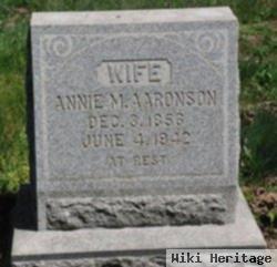 Annie M. Whitcroft Aaronson