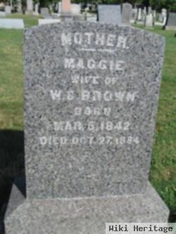 Margaret "maggie" Seeds Brown