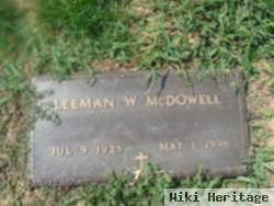 Leeman William Mcdowell