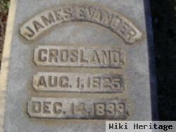 James Evander Crosland, Sr