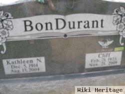 Eugene Clifton "cliff" Bondurant