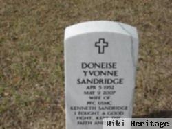 Doneise Yvonne Sandridge