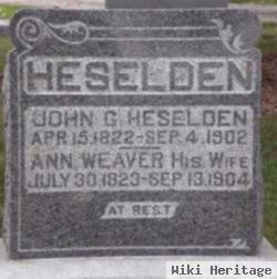 Sara Ann Weaver Heselden