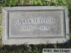 Julia H Fitch