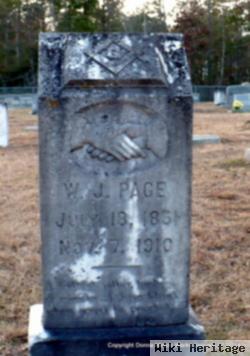 Rev William Jasper Page