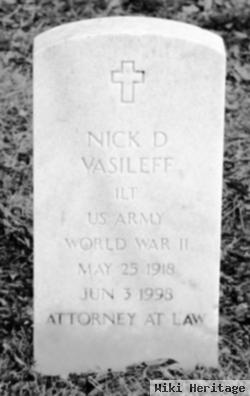 Nick D Vasileff