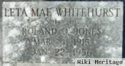 Leta Mae Whitehurst Jones